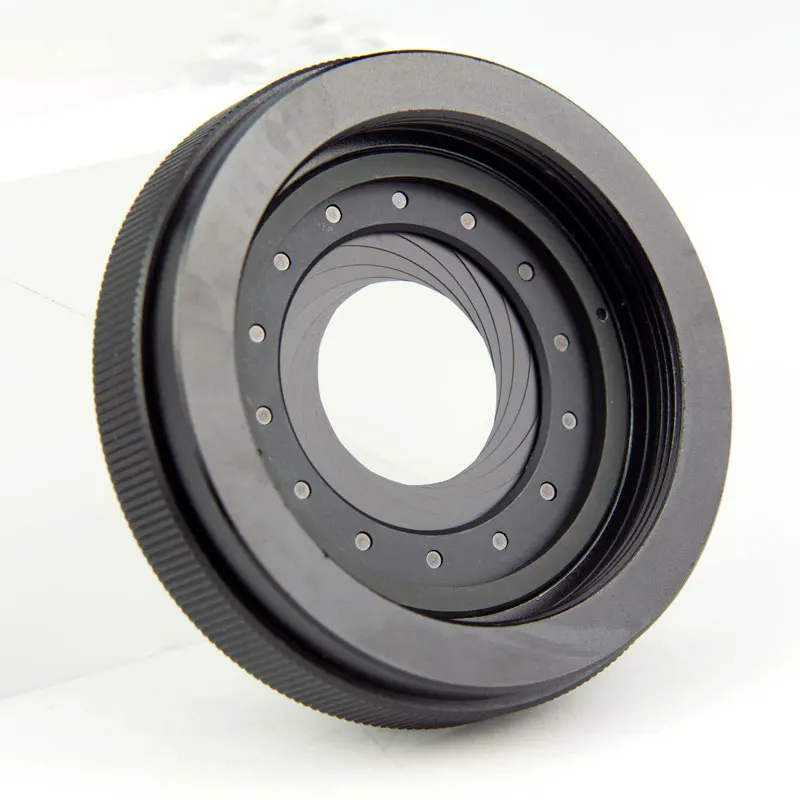 Aperture Adjustable 1.5-29mm Iris Diaphragm M42 to M42 Camera Lens Module Adapter Ring