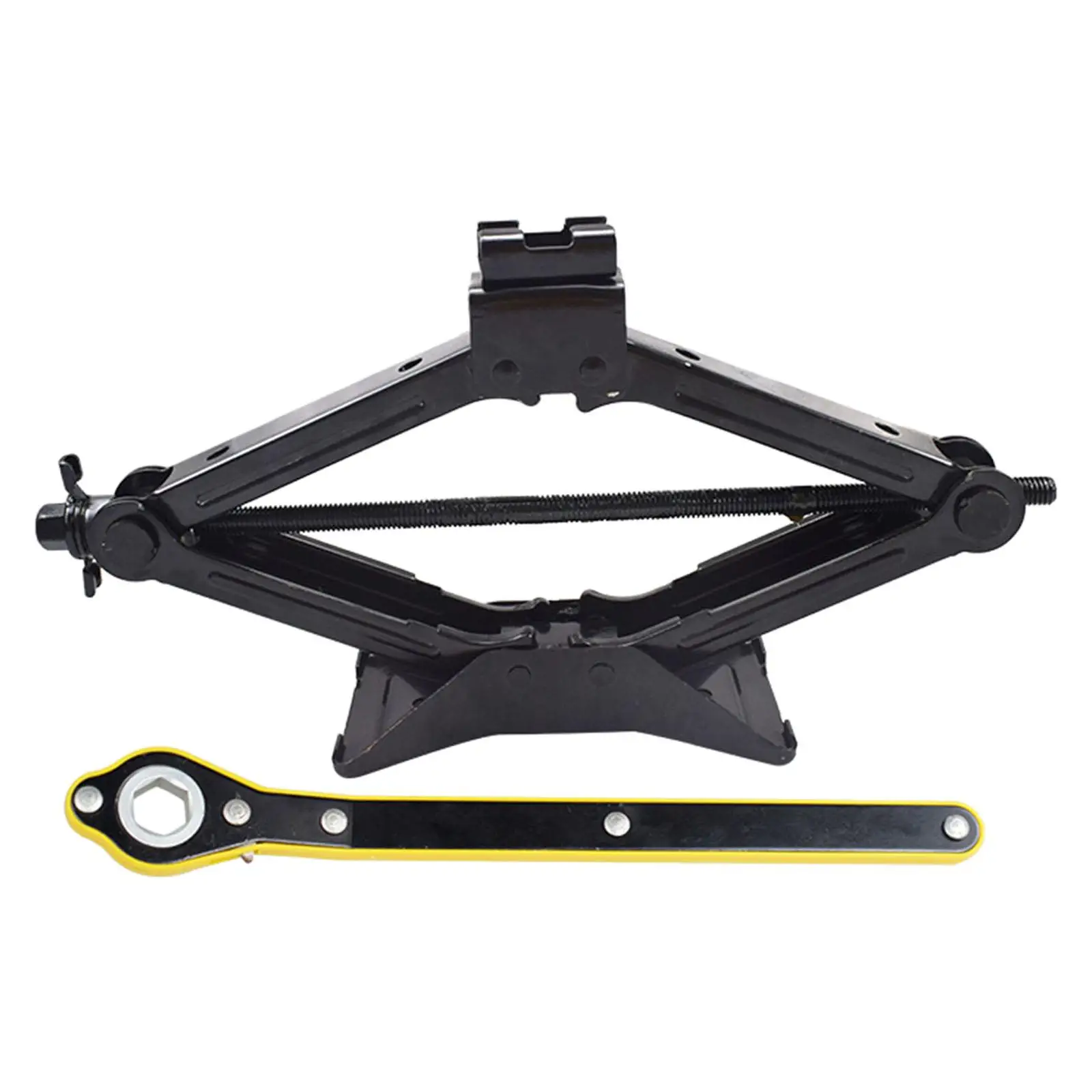 Car Jack with Ratchet Wrench Kit Tyre Repair Changing Tool for Roadside Tire Replacement and Maintenance for Vehicles Car Jack with Ratchet Wrench Kit Tyre Repair Changing Tool for Roadside Tire Replacement and Maintenance for Vehicles