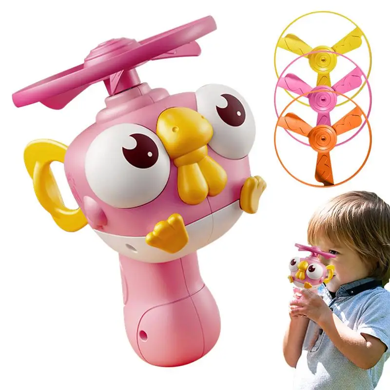 Flying Saucer Toy Flying Saucer Launch Playset Backyard Games Catching Educational Outdoor Toys With Spinners Sports Outside