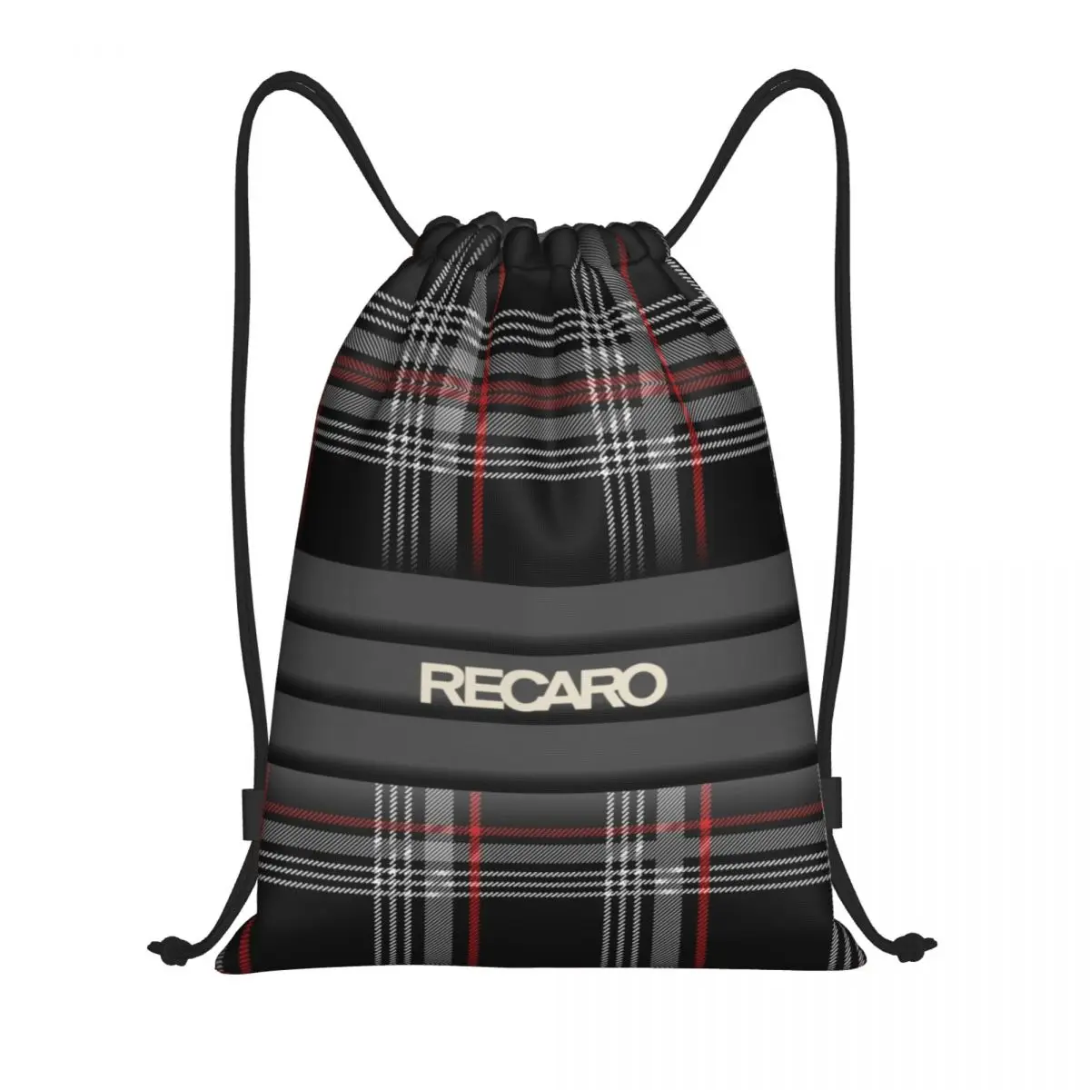 Custom Recaros Logo Zaino Con Coulisse Borse Uomo Donna Leggero Palestra Sport Sacks Sacks Per Yoga
