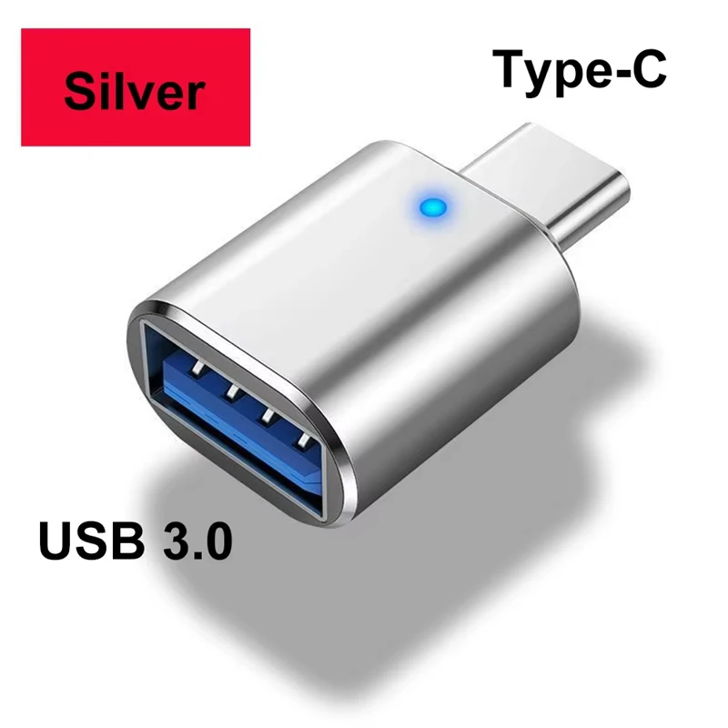 NNBILI USB 3.0 to Type C Male Adapter - Versatile USB A to USB-C Connector & OTG Charging Solution