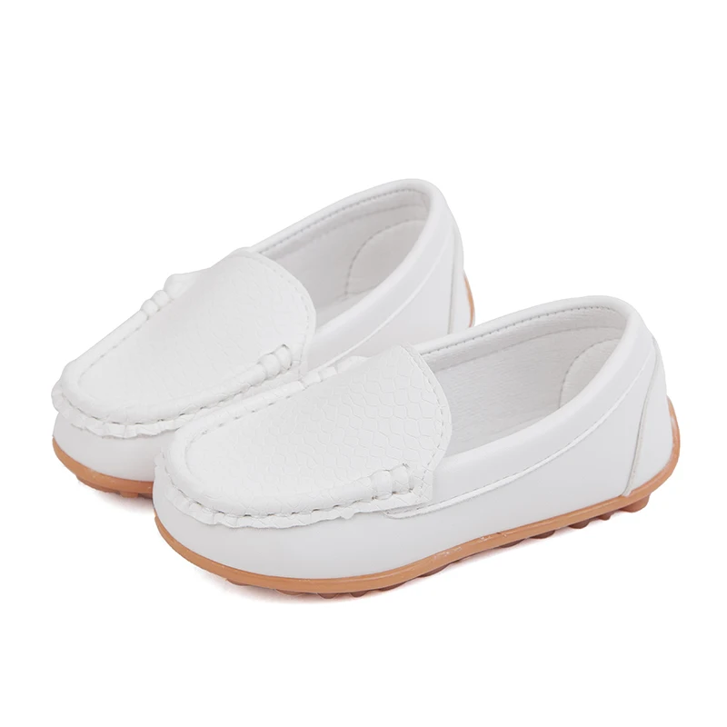 

Candy Colors Unisex Boys Girls Loafers Soft Slip-On PU Leather Shoes For Children Baby Moccasin Toddler Size Hot Sale Kids Shoes