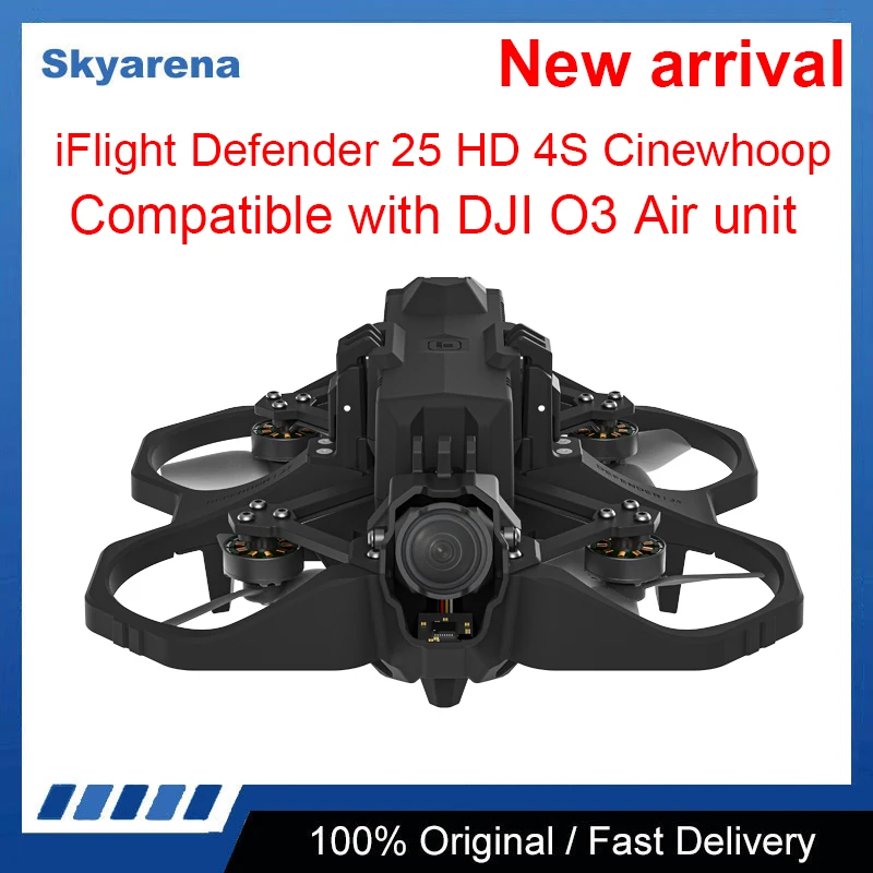 Nuovo Arrivo Iflight Defender 25 Hd 4S Cinewhoop Drone Bnf Con Dji O3 Air Unit Per Parti Fpv