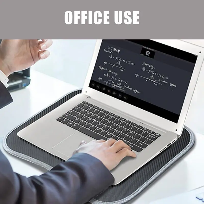 Multifunctional Portable Travel Laptop Desk Back Cushion High-density Sponge Bedroom Sofa Lap Table Simple, Soft and Comfortable