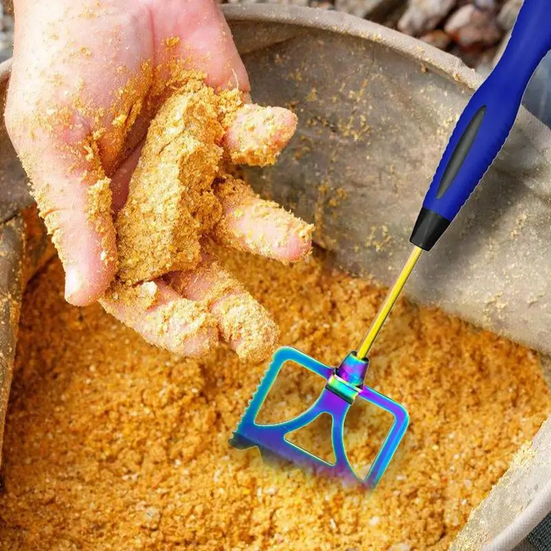 Stainless Steel Shrimp Bait Shovel Stainless Steel Shrimp Spatula Fishing Lure Shovel Foldable Anti Slip Portable Outdoor