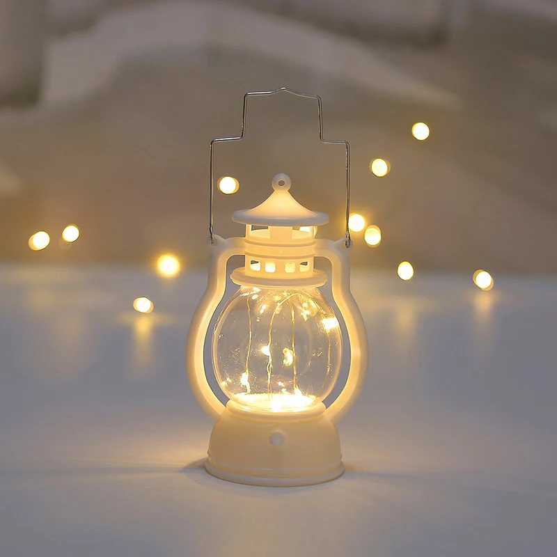 Outdoor Battery Operated Lanterns Flickering Flame Or Wired LED Vintage  Lantern Lamp Christmas Halloween Party Table Decorations - AliExpress