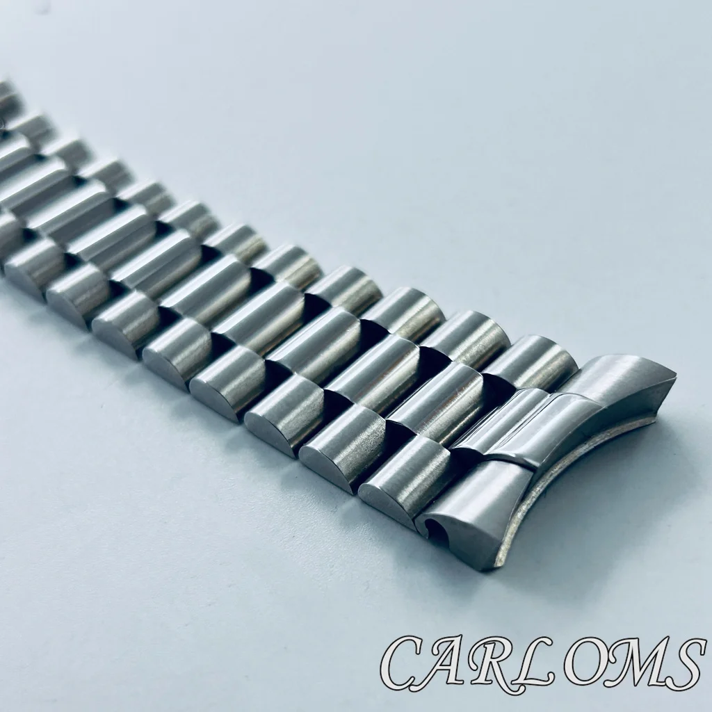 Premium Two-Tone Gold/Rose Gold Solid Stainless Steel Bracelet - 20mm 904L Presidential Design