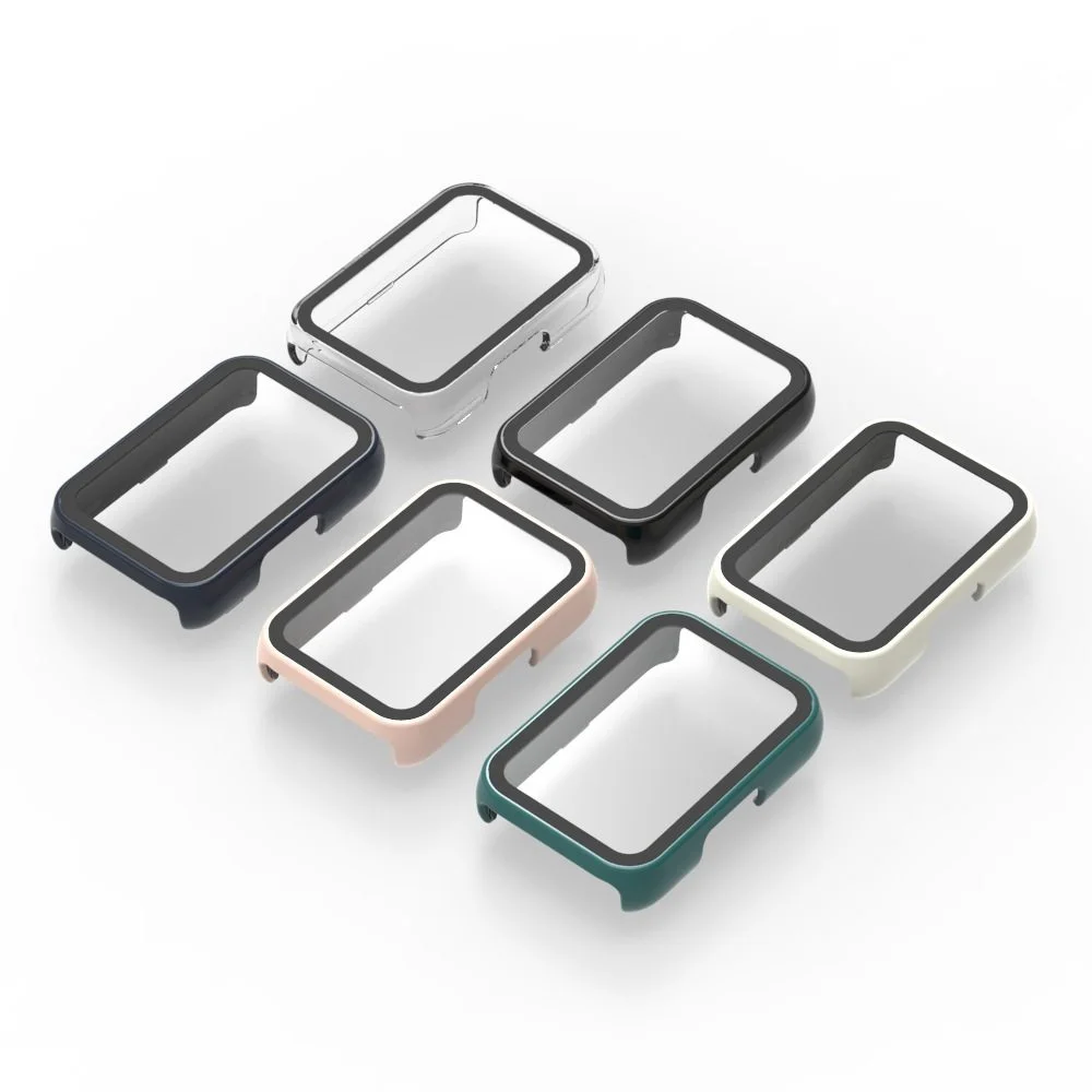 Glas+Hülle für Samsung Galaxy Fit 3, gehärtetes Glas-Displayschutzfolie und harter PC-Schutzrahmen für Galaxy Fit3 Zubehör – Detail 4