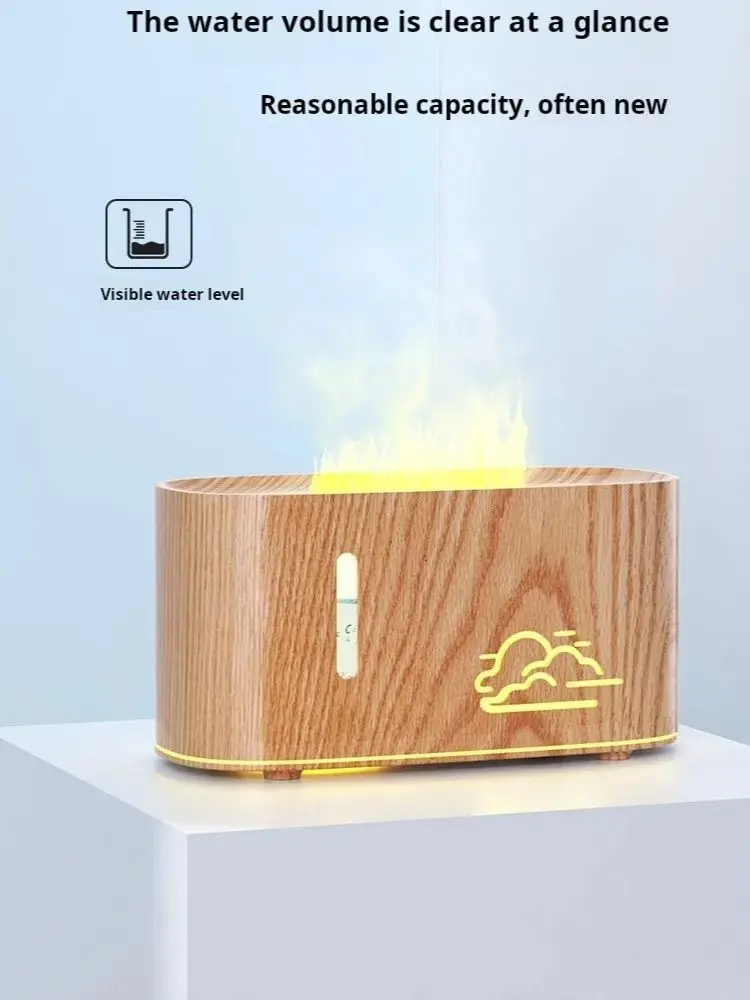 2025 جديد على شكل سحابة المرطب المحمولة USB لهب ال...