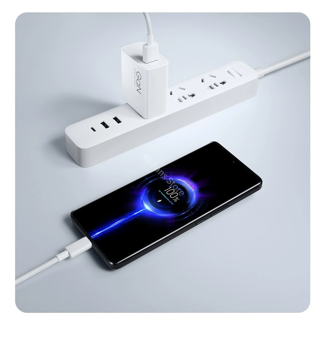 New Original Xiaomi 90W GaN Fast Charger With Type-C Cable For
