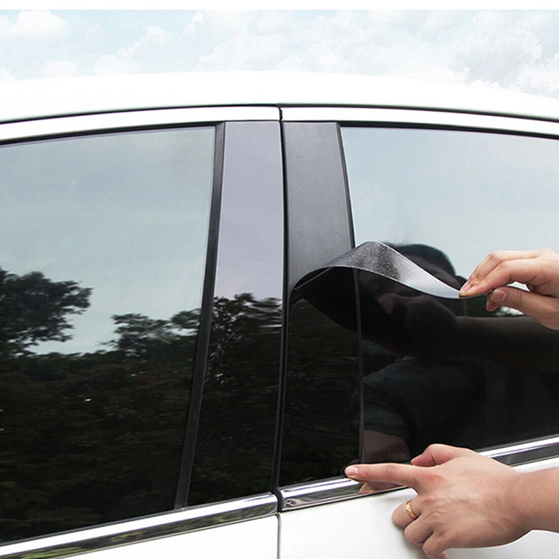 Car Pillar Posts for Porsche Cayenne 9PA Chassis E1 2003 2004-2006 2007 2008 2009 2010 Door Window Trim Stickers Auto Styling 4 Car Pillar Posts for Porsche Cayenne 9PA Chassis E1 2003 2004-2006 2007 2008 2009 2010 Door Window Trim Stickers Auto Styling 4