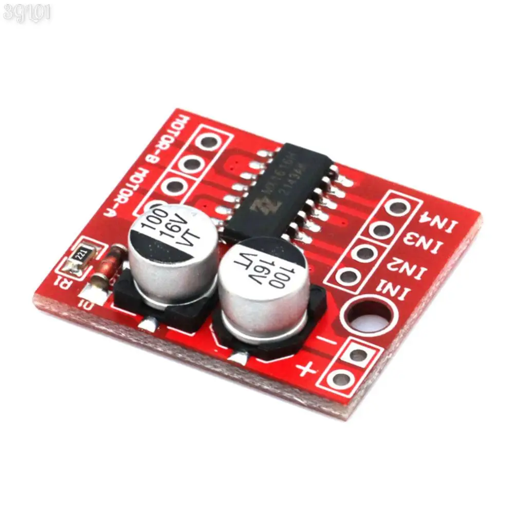 L298N 2방향 DC 모터 드라이버 모듈 DC 2V-10V 1.5A 드라이버 보드 ..