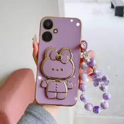 3 - Piece Phone Accessory Set: Case, Lanyard, and Stand in [Color/Design] - Poco M3 Pro (PURPLE)