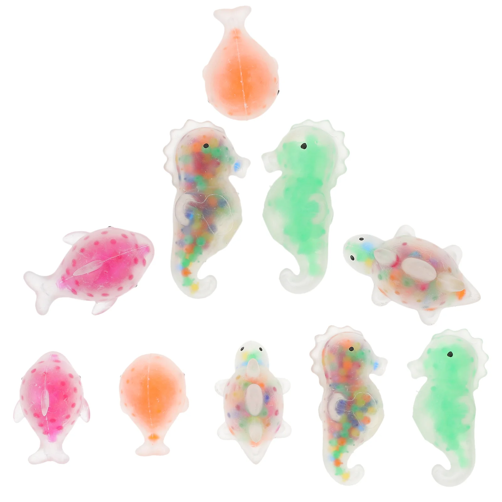 

10pcs Squishy Dinosaur Toys Hand Squeeze Toys Funny Squeeze Balls Fidget Relief Toys
