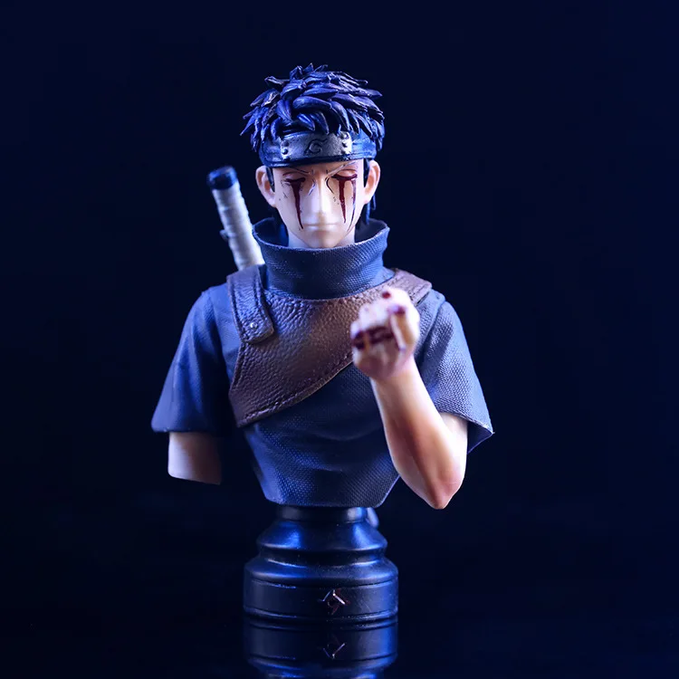 Uchiha Shisui & Tobi フィギュアセット Naruto 11.5cm Uchiha Shisui Half-Length Figure Specific