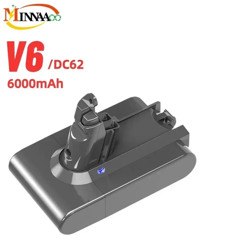 

Original 21.6V 6000mah/8000mAh Replacement Battery for Dyson V8 Absolute Handheld Vacuum Cleaner For Dyson V8 SV10 Battery