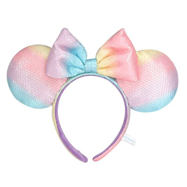 2022 Disney Mickey Ears Headband Firework Headband with Castle Peter Pan Cosplay Hairband Disneyland Letter Headband Gift Mickey Headband 41