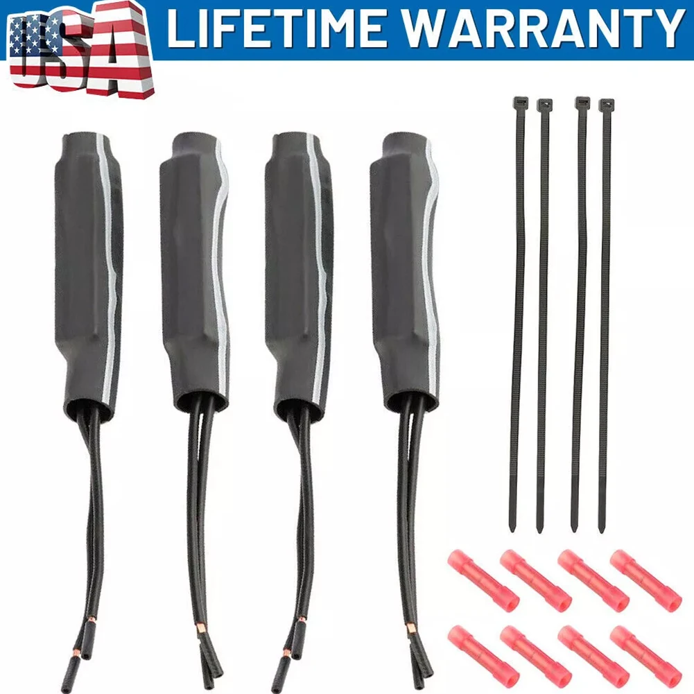 4Pcs Struts Bypass Kits On FE1 FE2 FE3 F55 Magnetic Ride Active Electronic Bypass Set Fit for Buick for Chevrolet 00-12