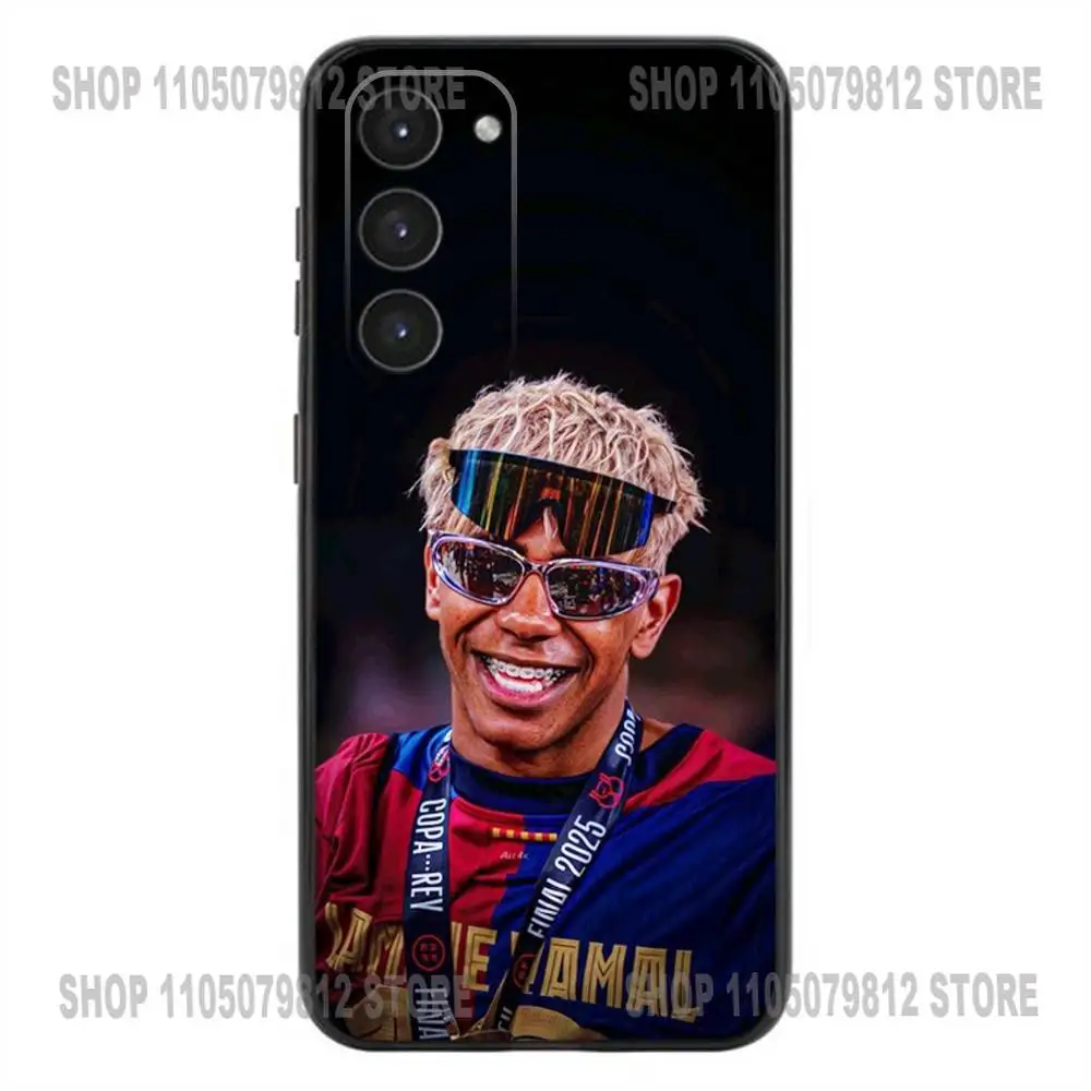 L-Lamine Sport-19 Y-Yamals Soft Silicone Black Phone Case