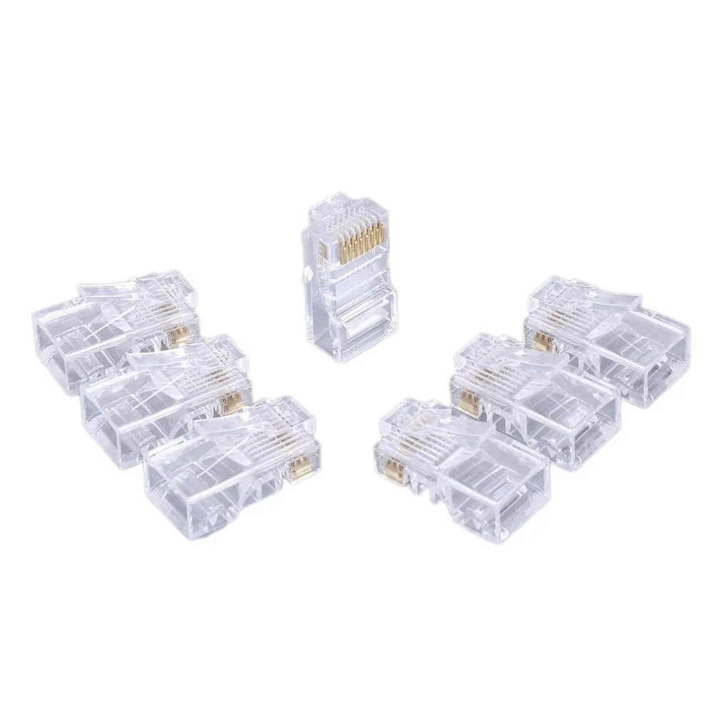고속 인터넷 연결을 위한 필수품: RJ45 이더넷 케이블 모듈 플러그 세트