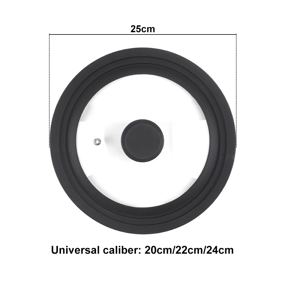 Silicone Pot Handle & Lid Protector – Non-stick Tempered Glass Cookware Cover