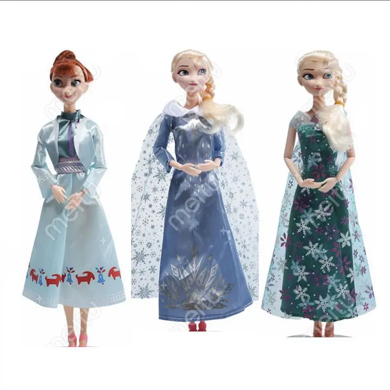 Cosplay Princess Long Dress Fashion Clothes Wear Swimsuits Mermaid Outfit 30cm For Barbie DIY Gifts Girls Present doll clothes barbie doll clothes