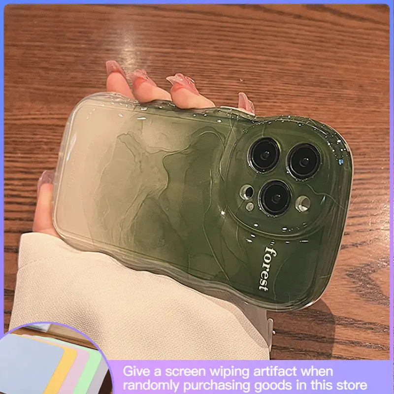 

Волнистый телефон с искусственным рисунком, подходит для IPhone14 14promax 13Promax 12Promax 12Pro 13pro, модный противоударный телефон