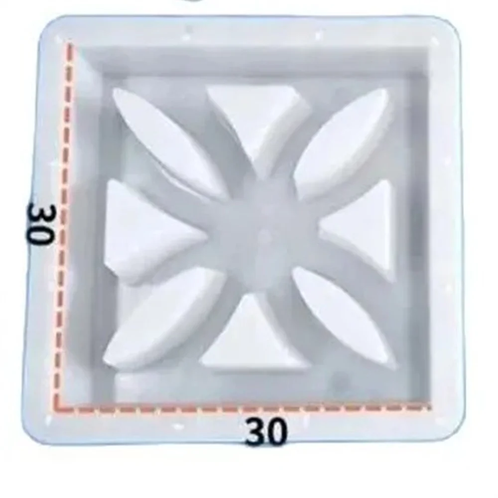 Antique Cement Flower Pane Mold Fence Wall Decoration Hollow Ventilation Flower Wall Brick Abrasive concrete molds