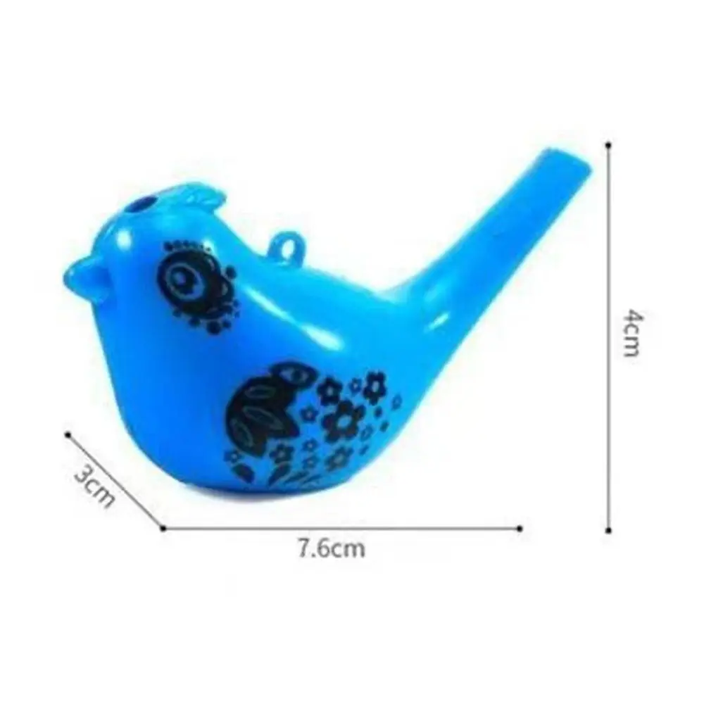 Outdoor Sports Funny Water Bird Whistle Drawing Colored Party Whistles Random Novelty Musical Toy For Girls Boys 5PCS mini whistle