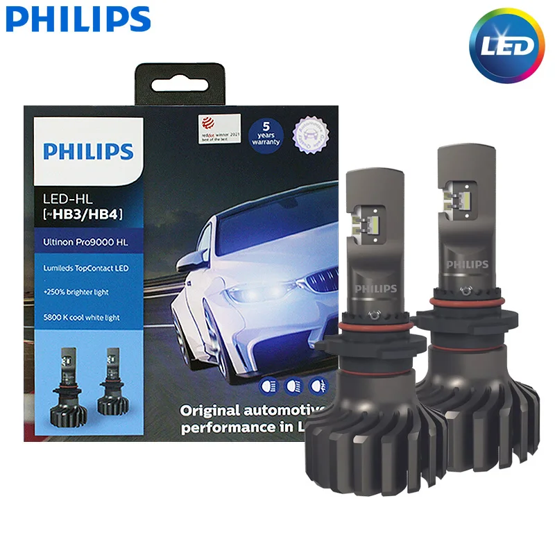 Kit Led H7 Philips Ultinon 3500r 30w 2600lm