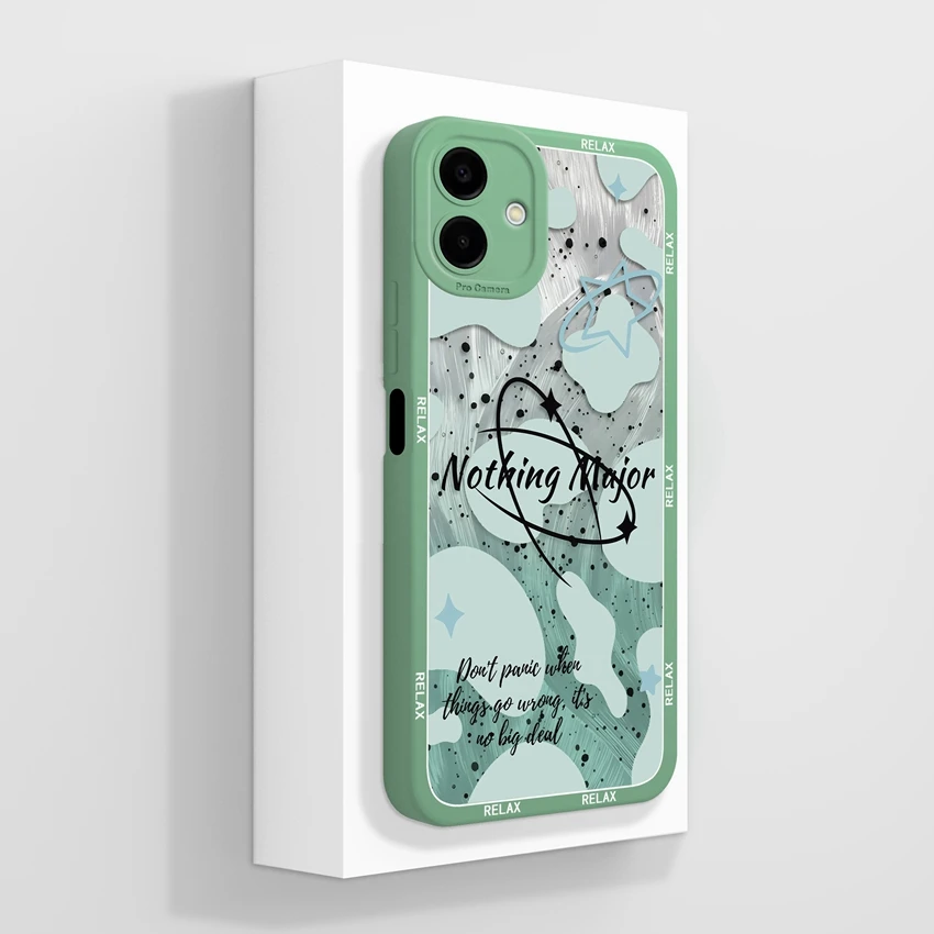 Pretty Flower Lemon Pattern Fashion Silicone Phone Case