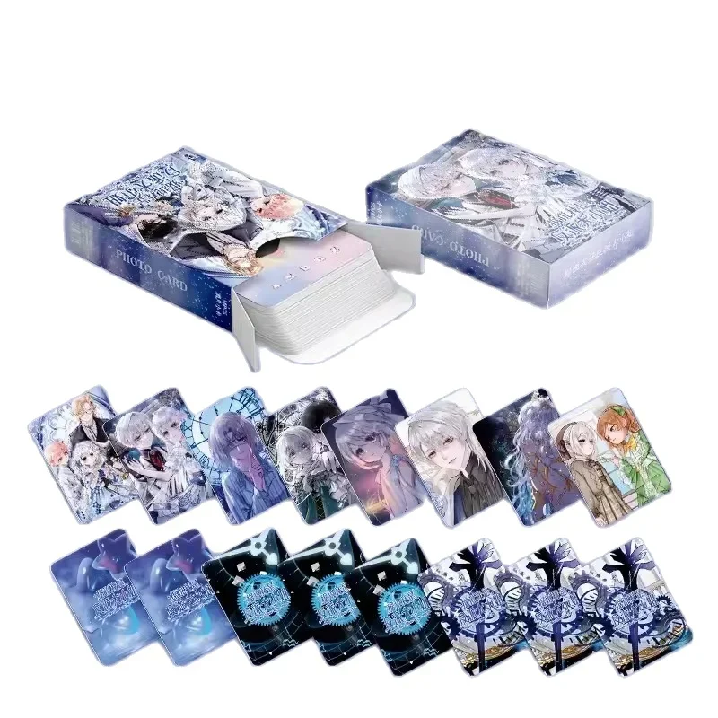 55 teile/satz chinesischer Manga der Bösewicht ist ich Laser Lomo Karte Antumn Comicfiguren HD Foto karten Fan Sammlung Geschenk – Detail 5