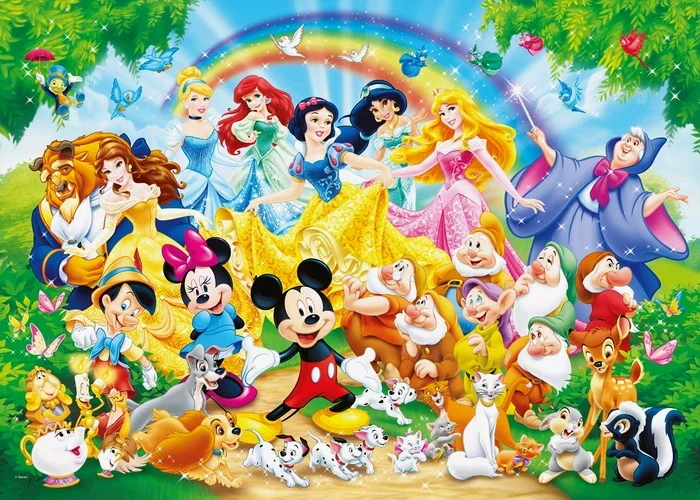 Рисунок 4 - Студийный фон для фотосъемки в стиле Disney