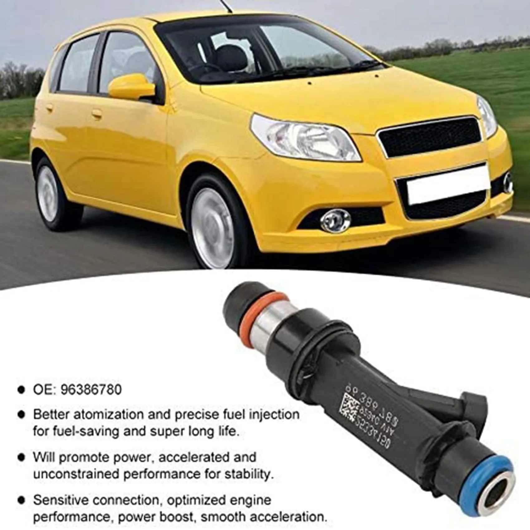 

Автомобильный топливный инжектор для Chevrolet Aveo 25334150 96386780