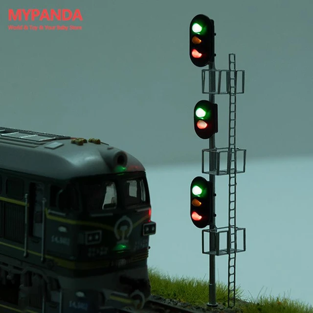 信号灯,1:87モデル,3V/12V,信号灯,鉄道列車用,10.5x1.6cm - AliExpress