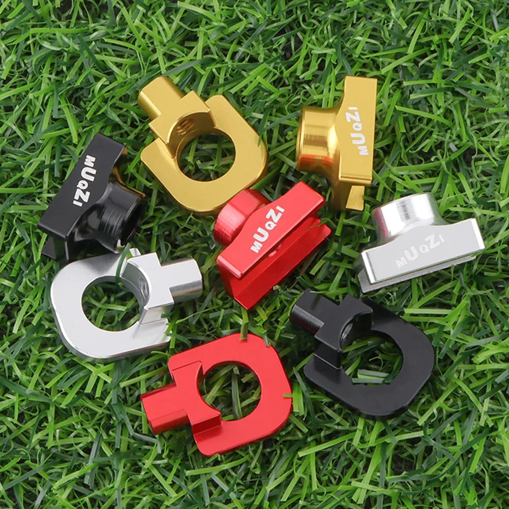 Single Speed Bike Chain Tensioner Bolt Screw Cycling Chain Adjuster Aluminum Alloy Tensioners Fixed Fastener Bicycle Accessories