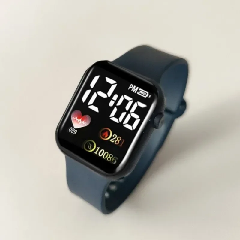 LED Digital Display Couple Student Children Universal Watch Waterproof Electronic Watch Smart For Men Women Sport Fitness digital watch