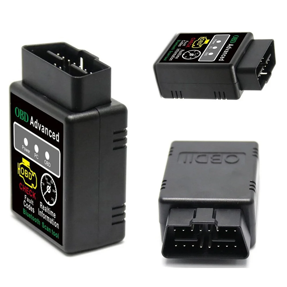 Сканер HHOBD Advanced ELM327 Bluetooth OBD2 HH OBD V1.5 для диагностики автомобиля