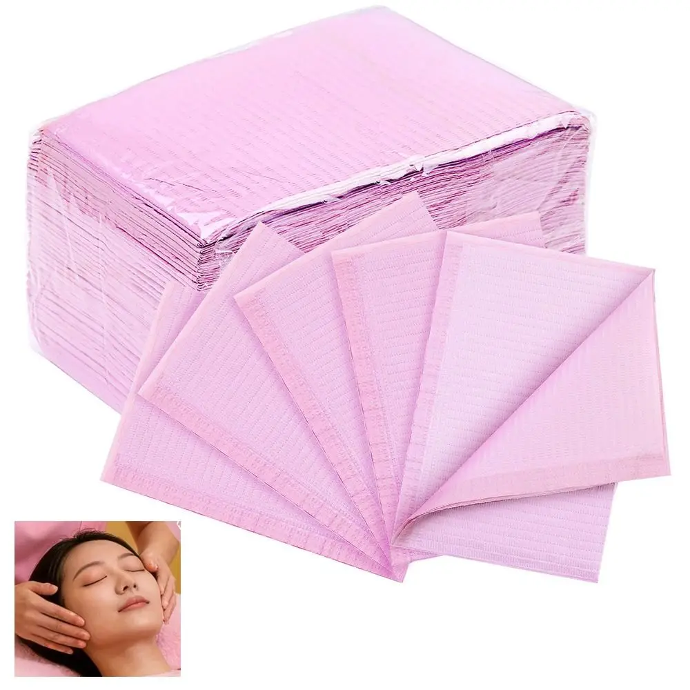 Hot Disposable Table Towels Mat Waterproof Durable Nail Art Table Towels Supplies for Salon and Home Use