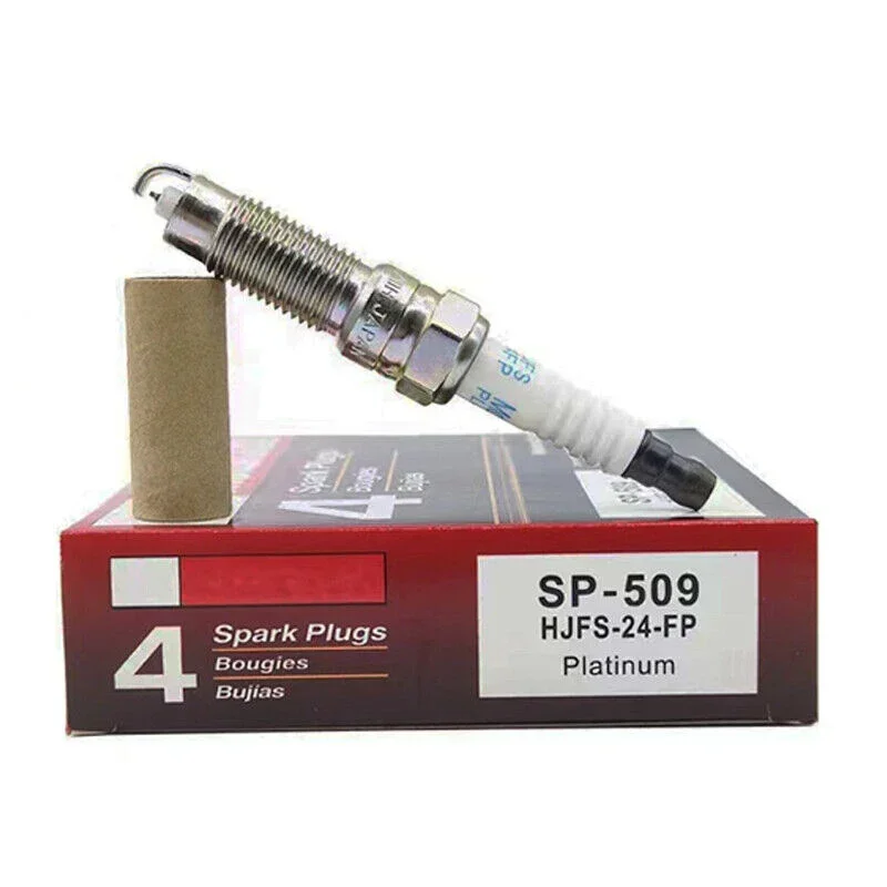 

4/6pcs SP-509 HJFS-24FP PLATINUM Spark Plugs For Ford MOTORCRAFT Super Duty