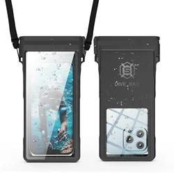SHELLBOX Ultimate Waterproof Dive Bag - 15 Meter Water Protection - phone series(6.9
