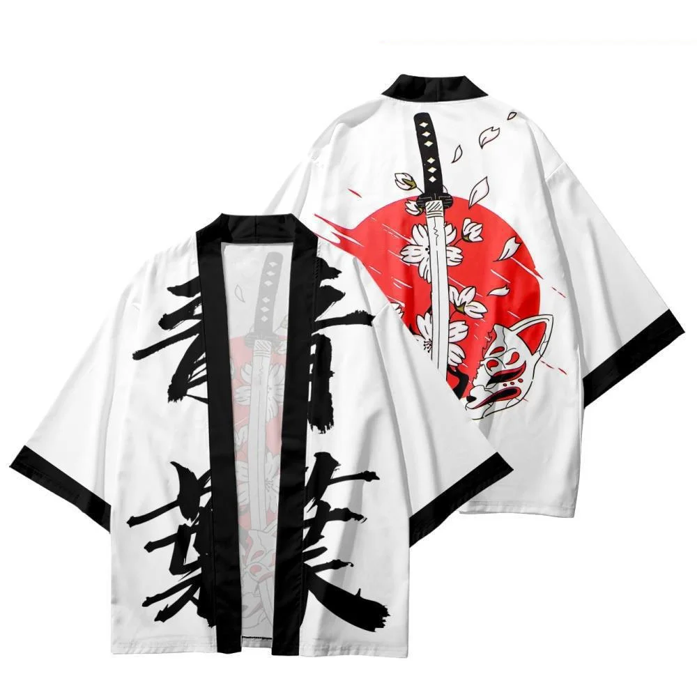 3 to 14 years kids kimono Japanese traditional costume boys girls fashion kimono haori cardigan Jacket children beach wear cloak