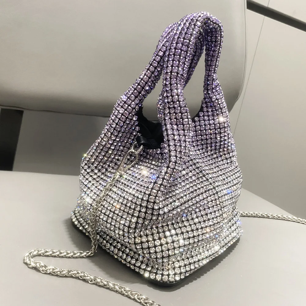 Gold Wire Large Handbags For Women Party Shiny Shoulder Bag Fashion Bucket  Bags Female Quality Underarm Bags Purses 2022 New - Shoulder Bags -  AliExpress