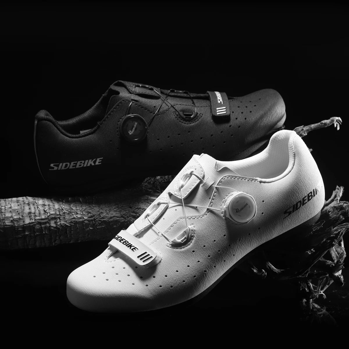 Sidebike unlocked cycling shoes flat bike shoes non-lock MTB bike Anti cutting shoe upper