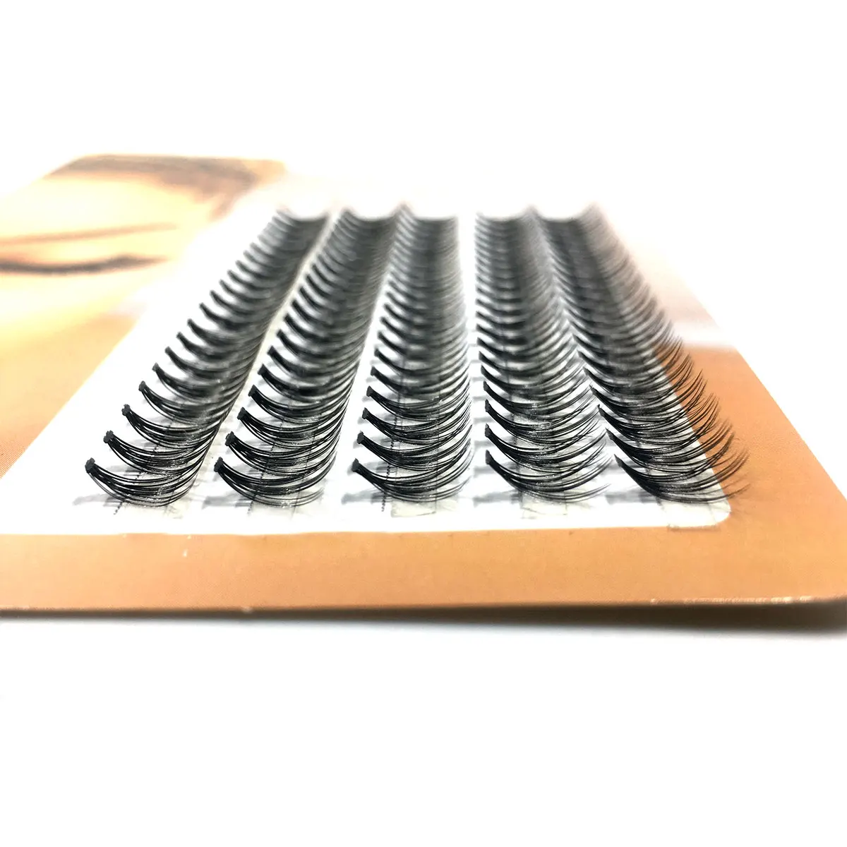 100 Stück Professionelle Einzel-C/D/DD-Cluster-Wimpern für Wimpernverlängerung, Falsche Wimpern, Einzelwimpernbündel – Detail 10