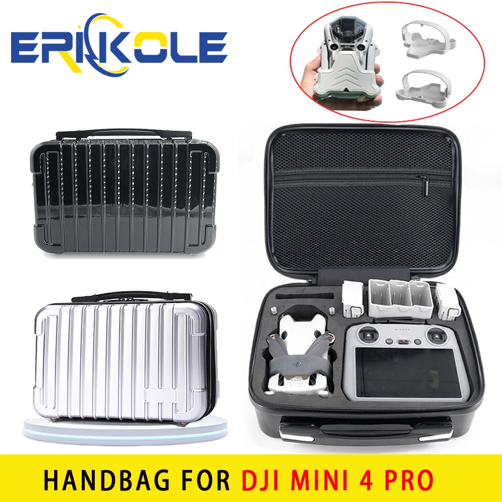 

Explosion-proof Box for DJI Mini 4 Pro (RC 2 & RC-N2) ABS Hard Shell Suitcase Waterproof Carrying Case Bag Drone Accessories