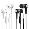 1-8pcs 3.5mm Wired Headphones In Ear Wired Earphones with Microphone Bass HiFi Stereo Earbuds Sports In-line Control For Phones 6