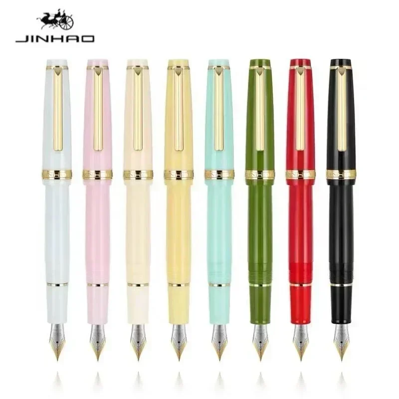 Jinhao 82 Fountain Pen New Color Luxury Elegant Pens 0.7/0.5/0.38mm Extra Fine Nib Writing Office School Supplies Stationery 2
