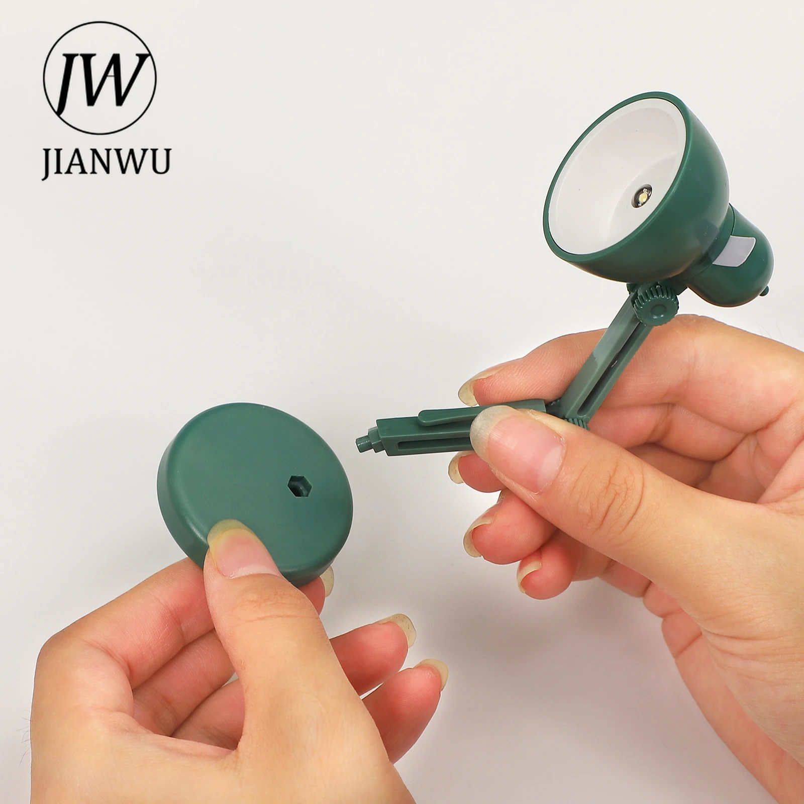 JIANWU-Mini lampe de table LED mignonne, lampe de bureau auxiliaire de lecture, outils de signet, fournitures scolaires de papeterie Kawaii, perfecPortable