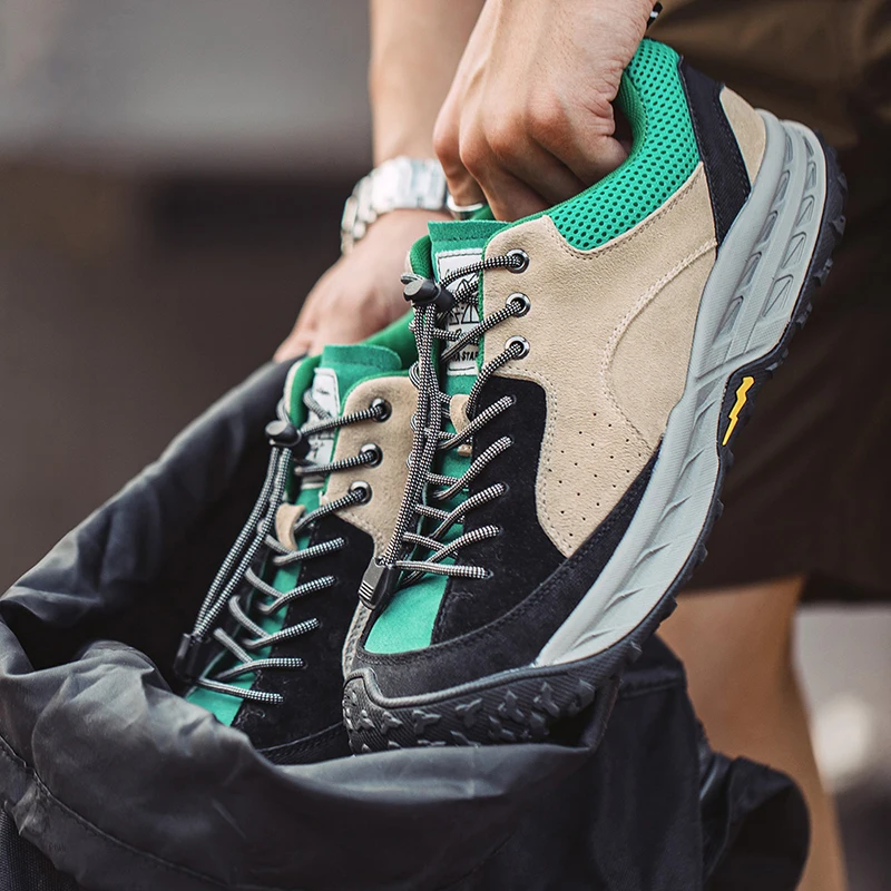 

Maden City Outdoor Series Men's Shoes Autumn 2023 New Mountain Camping and Hiking Shoes Versatile Casual Shoes